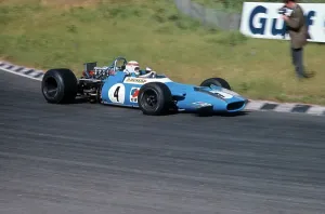 Jackie Stewart Prints: Jackie Stewart at the Dutch Grand Prix Print