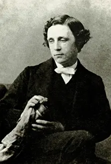 Victorian Era Photographs Prints: Charles Dodgson AKA Lewis Carroll, English Author