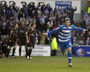 Images Dated 18th March 2006: Bobby Convey celebrtaes scoring against Wolves