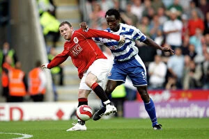 Images Dated 23rd September 2006: Ibrahima Sonko & Wayne Rooney