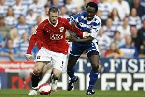 Images Dated 23rd September 2006: Ibrahima Sonko & Wayne Rooney