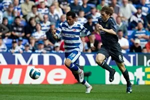 Images Dated 22nd September 2007: Liam Rosenior charges forward on his home debut