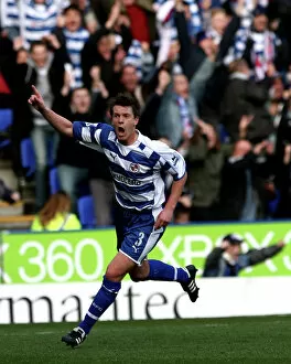Images Dated 12th November 2006: Nicky Shorey celebrates his goal