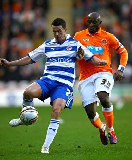 Images Dated 3rd December 2011: npower Football League Championship - Blackpool v Reading - Bloomfield Road