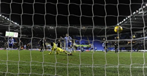 <b class=qtipBold><figcaption>Reading v AFC Bournemouth</figcaption></b><br>Adam Le Fondre pulls a goal back scoring past Lee Camp to make it 2-1 to Bournemouth - Reading v AFC Bournemouth. Picture By Jason Dawson 07.12.2013<br><em>© JASON DAWSON</em> Reading v AFC Bournemouth
