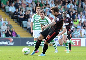 <b class=qtipBold><figcaption>Yeovil Town vs Reading</figcaption></b><br>Reading's, Adam Le Fondre scores a goal from the penalty spot to put Reading 1-0 up. - Yeovil Town vs Reading. Picture By Jason Dawson 31.08.2013<br><em>© JASON DAWSON</em> Yeovil Town vs Reading