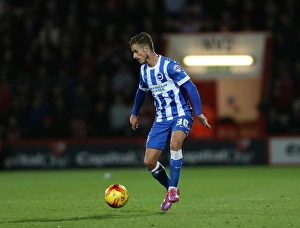 <b class=qtipBold><figcaption>American Express Community Stadium</figcaption></b><br>Joe Bennett during the SkyBet Championship match between Bournemouth and Brighton and Hove Albion at the Goldsands Stadium, 1st November 2014.<br><em>© A© Brighton and Hove Albion</em> American Express Community Stadium