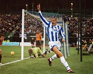 Images Dated 14th November 2006: Bobby Zamora scores against Wolves