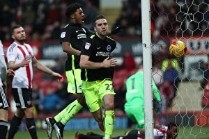 Images Dated 5th February 2017: Brentford v Brighton and Hove Albion EFL Sky Bet Championship 05FEB17