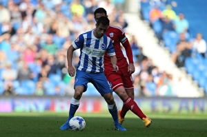 Brighton and Hove Albion v Cardiff City Sky Bet Championship 03/10/2015 Brighton and Hove Albion v Cardiff City Sky Bet Championship 03/10/2015