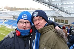 Images Dated 23rd February 2013: Crowd Shots at the Amex 2012-13