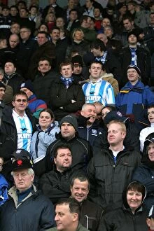 Images Dated 2nd January 2007: Electric New Year's Day Victory: Brighton & Hove Albion Fans Celebrate at Bournemouth (2007)