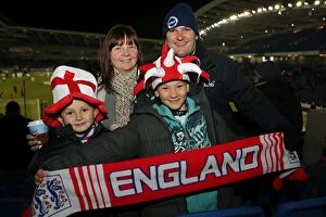 Images Dated 25th March 2013: England U21 vs Austria U21 at The Amex: A Clash of Young Talents - March 25, 2013