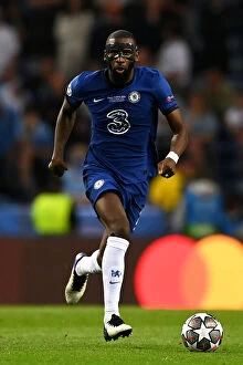 Champions League 2021 Final - Porto Collection: Champions League Final: Rudiger in Action - Manchester City vs. Chelsea, Porto