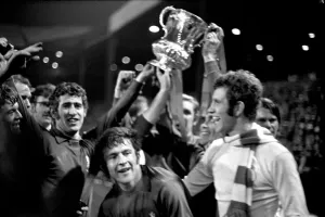 Chelsea Prints: Chelsea FC FA Cup Celebration Print