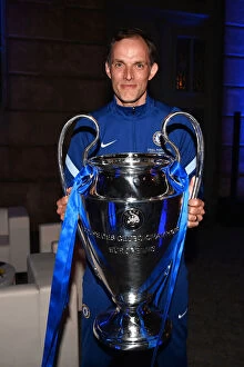 Champions League 2021 Final - Porto Collection: Thomas Tuchel Celebrates UEFA Champions League Victory with Chelsea after Manchester City