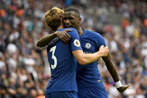 Images Dated 20th August 2017: Tottenham Hotspur v Chelsea - Premier League