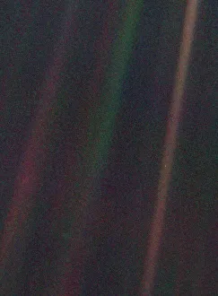 Voyager 1 Pale Blue Dot Print